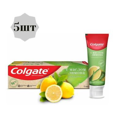 COLGATE Toothpaste refreshing cleanliness with lemon oil 75ml 5pcs