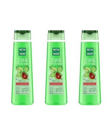 Clean line 400 ml against hair loss 3pcs