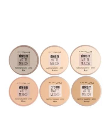 Maybelline New York Dream Matte Mousse 21 Nude Tonal Facial Cream - Buy Online on GoSupps.com