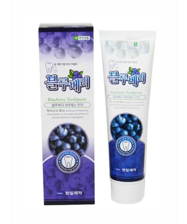 HANIL Toothpaste with a blueberry extract Natural 180 g