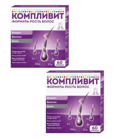 Complivit Hair growth formula 60 pcs 2u