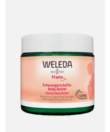 WELEDA Cream-Butter for the prevention of stretch marks 150ml - Buy Online on GoSupps.com