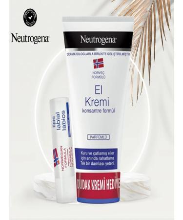 Neutrogena Hands perfumery cream 75 ml + lip cream