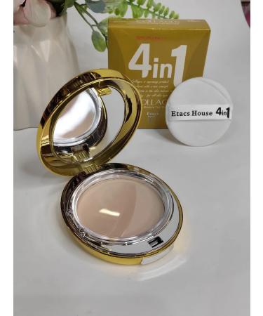 Facial powder 4 in 1 yellow