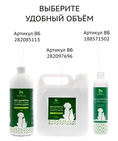 Green Day Shampoo for dogs and cats with chlorhexidine 4% 1 liter - Buy Online on GoSupps.com