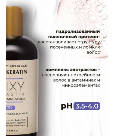 NUTRIKERATIN Bixiplastia for hair straightening professional composition - Buy Online on GoSupps.com