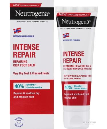 NEUTROGENA Feet cream from cracks and dryness Intense Repair Cica 50 ml - Buy Online on GoSupps.com