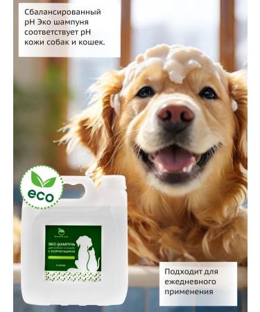 Green Day Shampoo for dogs and cats with chlorhexidine 4% - 3 liters - Buy Online on GoSupps.com