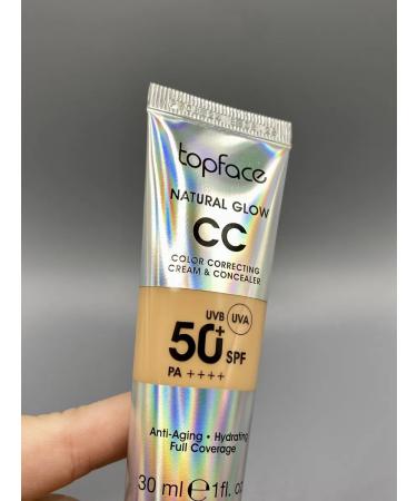 TopFace Tonal cream CC Natural Glow PT472 007 - Buy Online on GoSupps.com