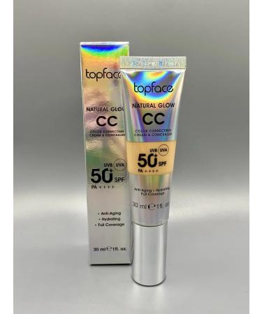 TopFace Tonal cream CC Natural Glow PT472 007 - Buy Online on GoSupps.com