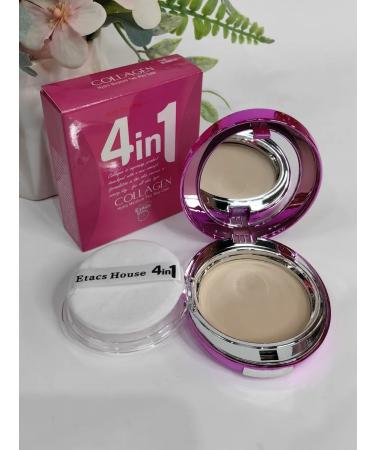 Facial powder 4 in 1 pink