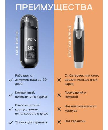 Avets Trimmer for the nose and ears - Buy Online on GoSupps.com