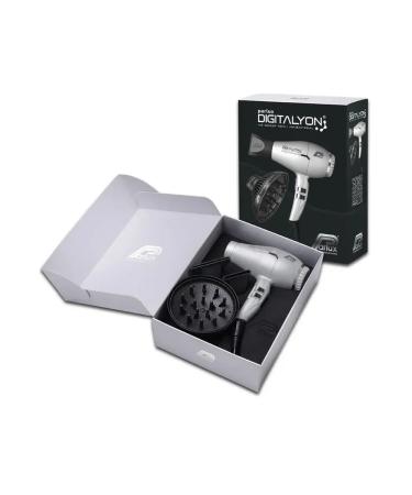 PARLUX Professional hair dryer Digitalyon Silver + diffuser - Buy Online on GoSupps.com