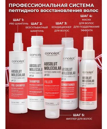 Concept Pre-Shampue Peptide Peptide Force 240 ml - Buy Online on GoSupps.com