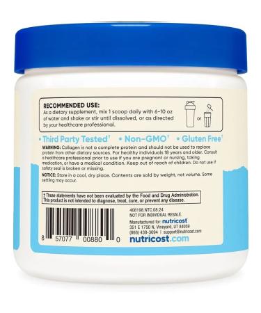 iherb Hydrolyzed collagen type I and III - Buy Online on GoSupps.com