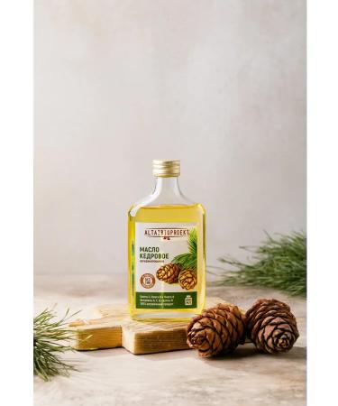 AltaiBioProject Unrefined cedar oil 250 ml - Buy Online on GoSupps.com