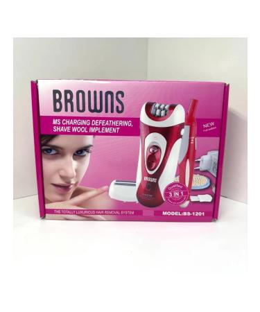 BROWNS Female Epiprator Trimmer 3 in 1 - Buy Online on GoSupps.com