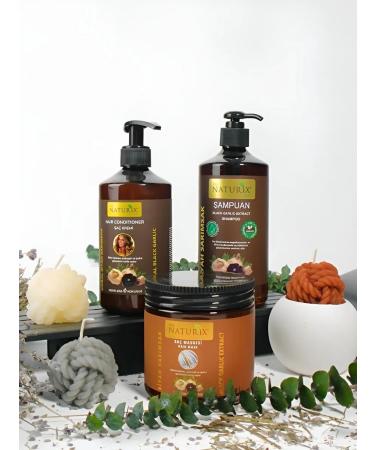NATURIX Strengthening shampoo with garlic against falling out - Buy Online on GoSupps.com