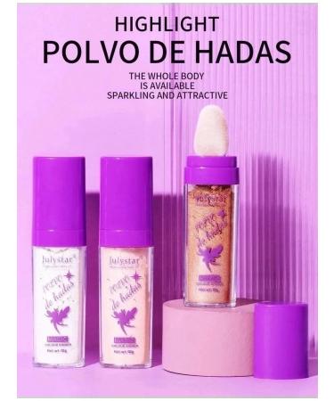 MS Beauty Highlighter shine with sponge set 3pcs - Buy Online on GoSupps.com