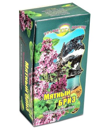 Gifts of Adygea Herbs of Southern Russia Herbal collection Tea Seductive mint breeze 20x1.5gr - Buy Online on GoSupps.com