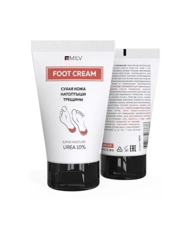 MILV Foot cream with urea. 150 ml - Buy Online on GoSupps.com