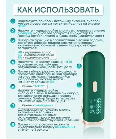 LKK Laser photoepator 3V1 for hair removal - Buy Online on GoSupps.com