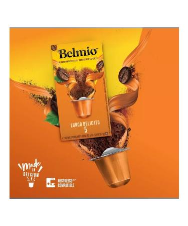 Belmio Ground coffee in aluminum capsules Lungo delicato - Buy Online on GoSupps.com