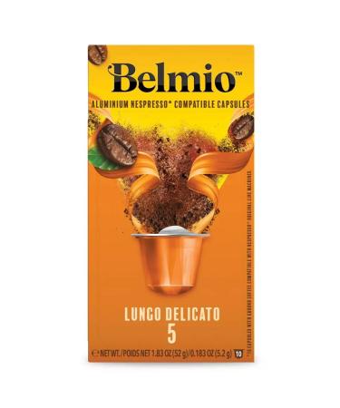 Belmio Ground coffee in aluminum capsules Lungo delicato - Buy Online on GoSupps.com
