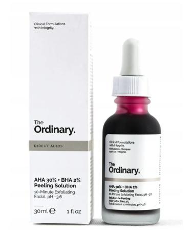 Ordinary Acne acid peeling from acne and acne