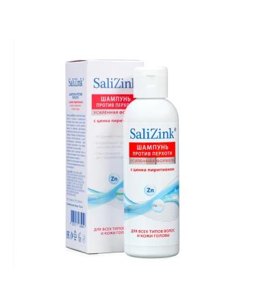 SaliZink Salitsink's dandruff shampoo with zinc pyrithion 150 ml - Buy Online on GoSupps.com