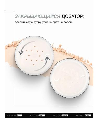 RELOUIS Frowning powder for the face matting - Buy Online on GoSupps.com