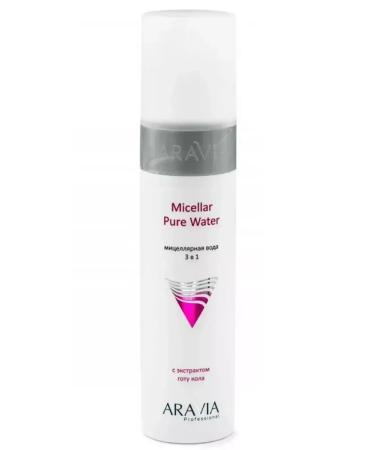 ARAVIA Micellar water 3 in 1 with gota cola extract 250 ml