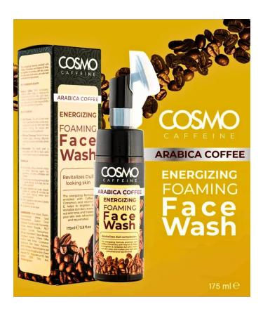 COSMO Foam for washing the face with coffee extract - Buy Online on GoSupps.com
