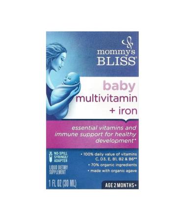 mommys BLISS Mommy's Bliss children's multivitamins + iron from 2 m. 30 ml