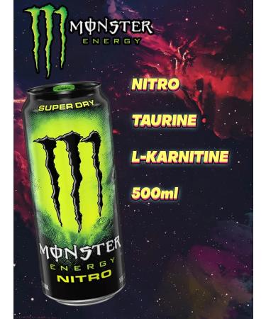Monster Energy Energy drink 500 ml x 12 New - Buy Online on GoSupps.com