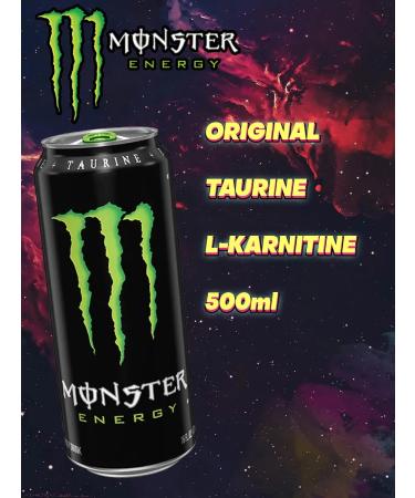 Monster Energy Energy drink 500 ml x 12 New - Buy Online on GoSupps.com