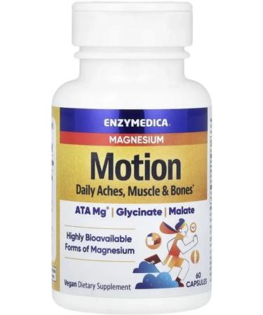 enzymedica Magnesium Motion magnesium 60 caps - Buy Online on GoSupps.com