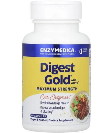 enzymedica Digest Gold with ATPRO food. Enzymes 90 capsules