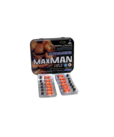 Maxman Maxman Maxman drug to increase potency 12 pcs - Buy Online on GoSupps.com