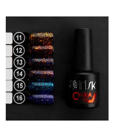 Top with a shimmer without a sticky layer Irisk Chika Top 01 10ml - Buy Online on GoSupps.com