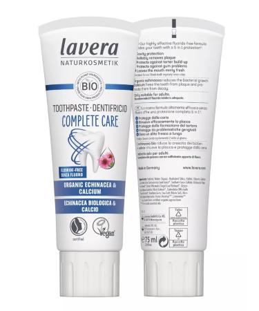 Lavera Natural toothpaste "Complex care" without fluorine 75 ml - Buy Online on GoSupps.com