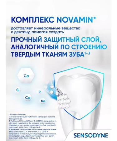 Sensodyne Toothpaste Restoration and protection bleaching 75 ml - Buy Online on GoSupps.com