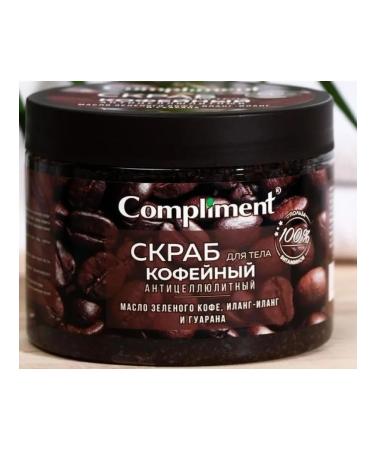 Compliment Body scrub Coffee anti -cellulite 400ml - Buy Online on GoSupps.com