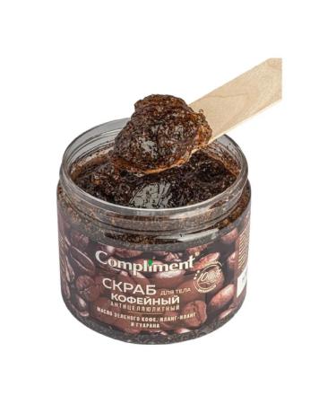 Compliment Body scrub Coffee anti -cellulite 400ml - Buy Online on GoSupps.com