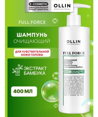 Ollin Professional Hair shampoo OLLIN Full Force Cleansing 400 ml