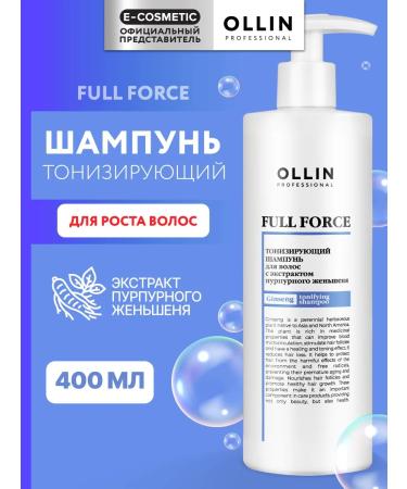 Ollin Professional OLLIN Full Force hair shampoo from falling out 400 ml