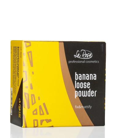 La Rosa Fixing matting crumbly powder "Banana" - Buy Online on GoSupps.com