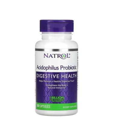 NATROL Probiotic with acidophilic bacteria 1 billion