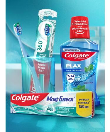 COLGATE Toothpaste Max Glitter 150ml 3pcs - Buy Online on GoSupps.com