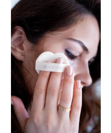 Black Rice Tonal BB cream kushon for Korean face tone 27 - Buy Online on GoSupps.com